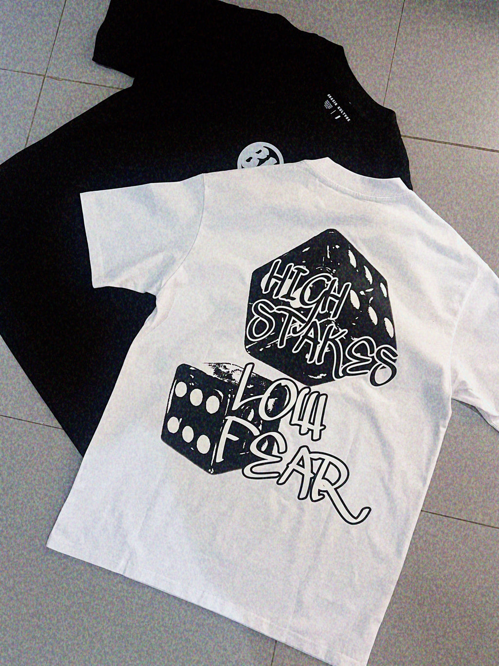 White 001 tee/White Origin T Shirt